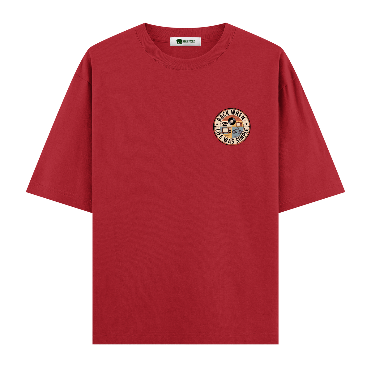 Life Was Simple - Oversize T-shirt