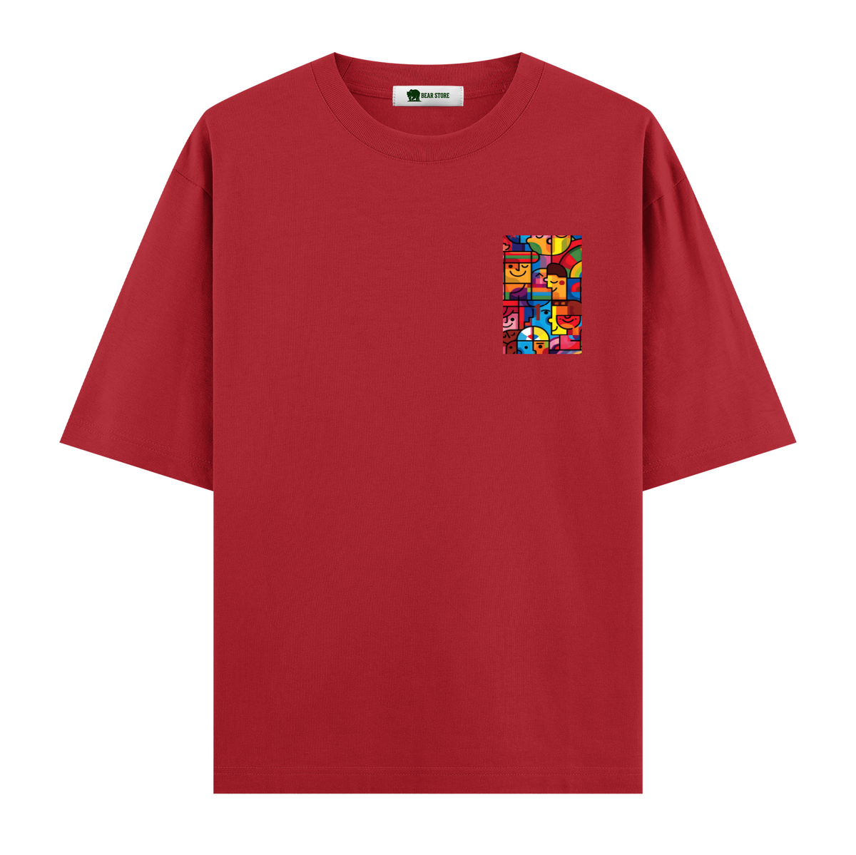 Cubist Society - Oversize T-shirt