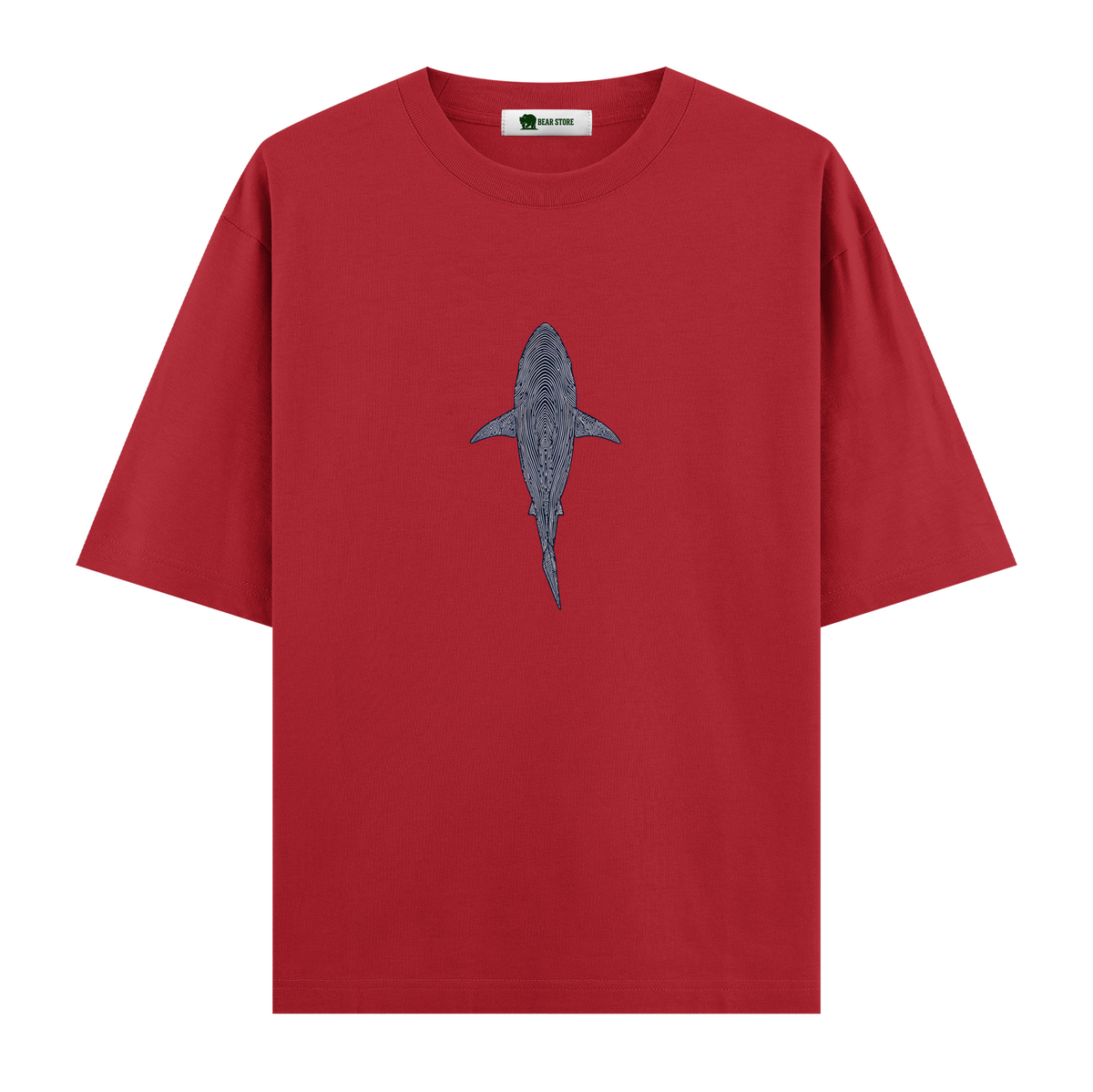 Shark Draw - Oversize T-shirt