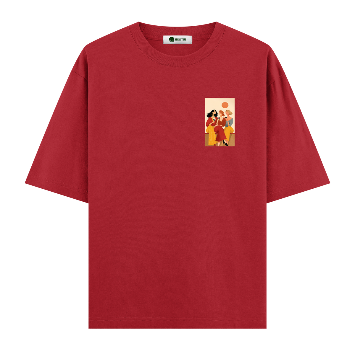 Wine O'Clock - Oversize T-shirt