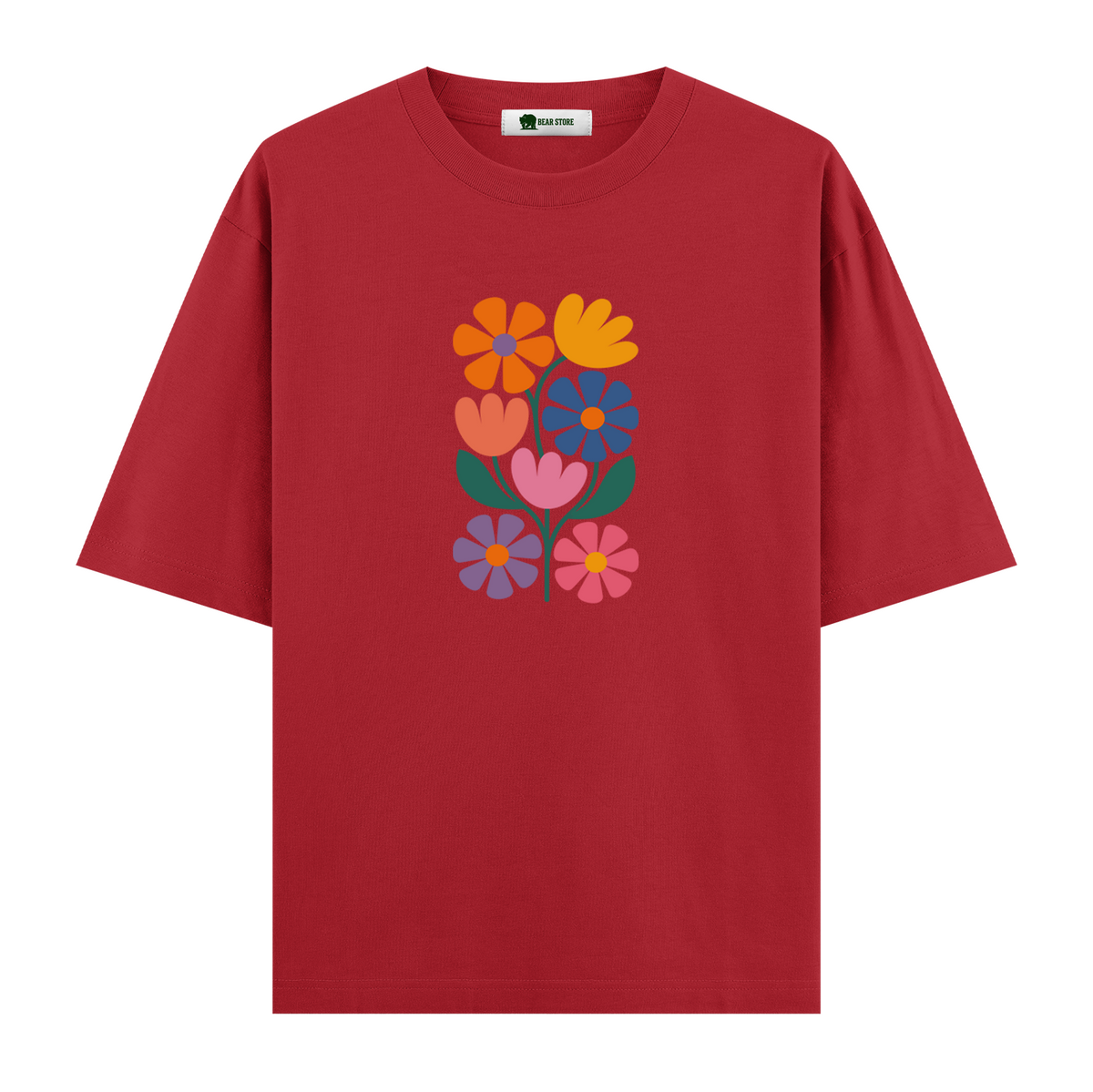 Flowers - Oversize T-shirt