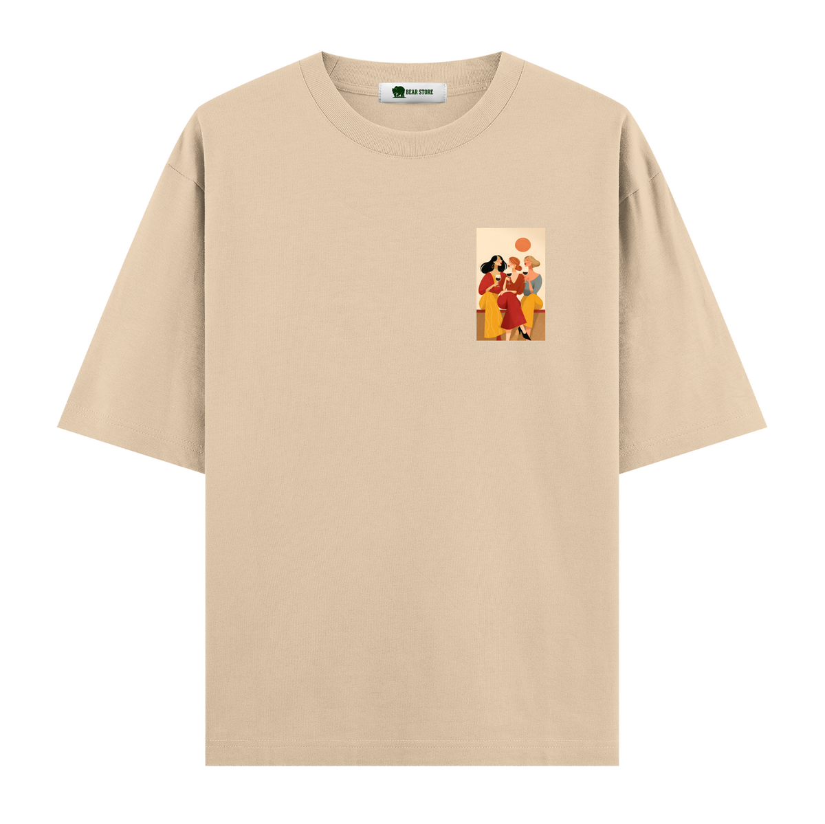 Wine O'Clock - Oversize T-shirt