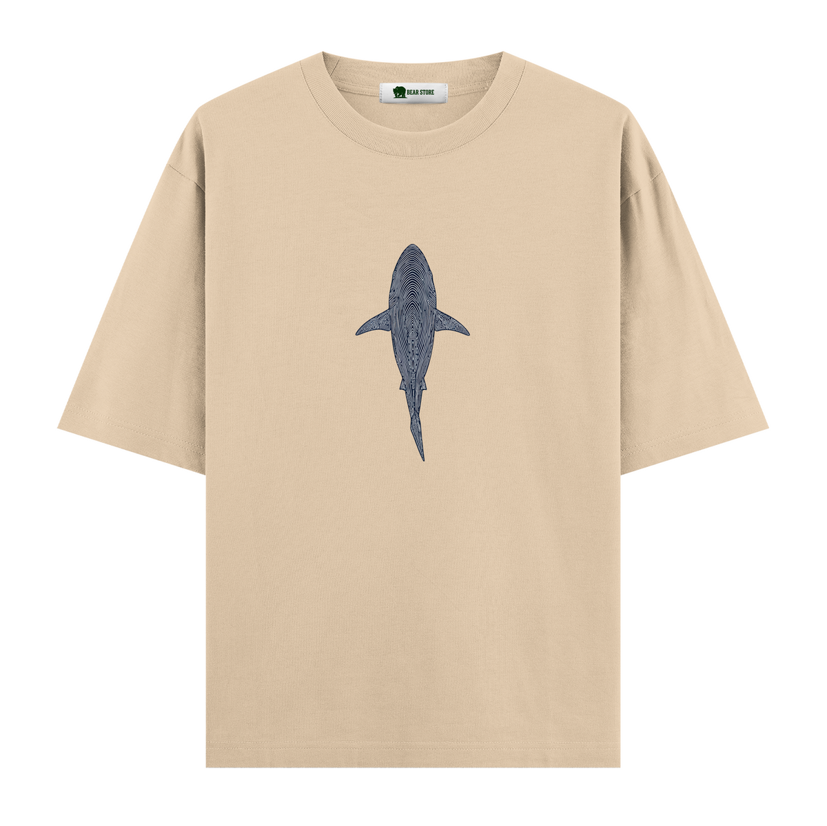 Shark Draw - Oversize T-shirt