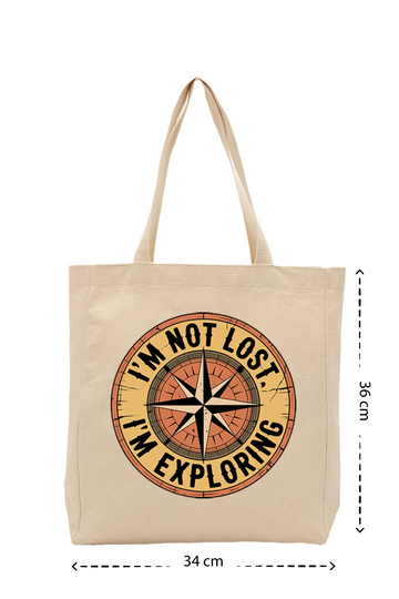 I'm Exploring - Kanvas Çanta