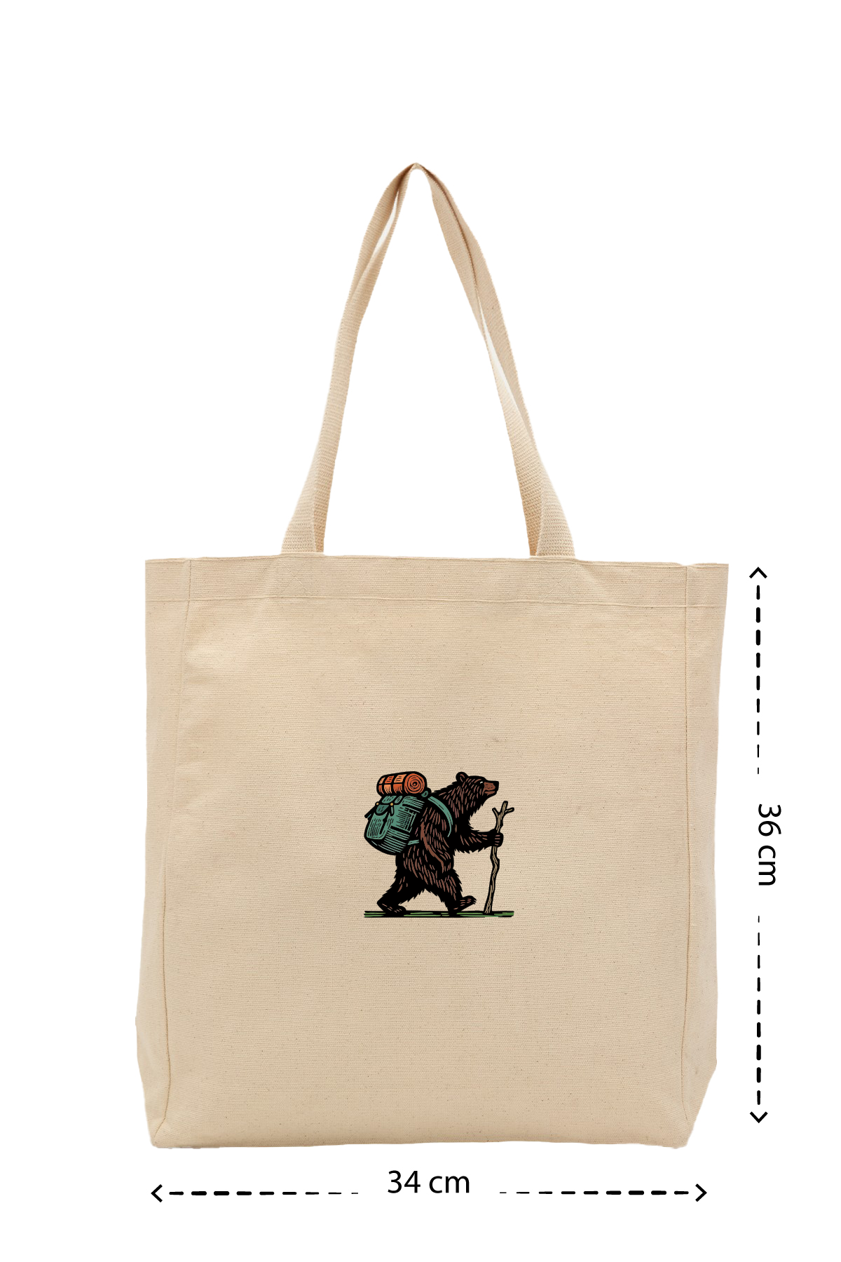 Wandering Bear - Kanvas Çanta