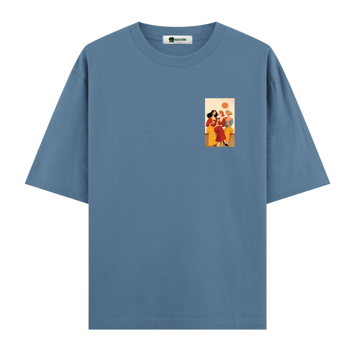 Wine O'Clock - Oversize T-shirt