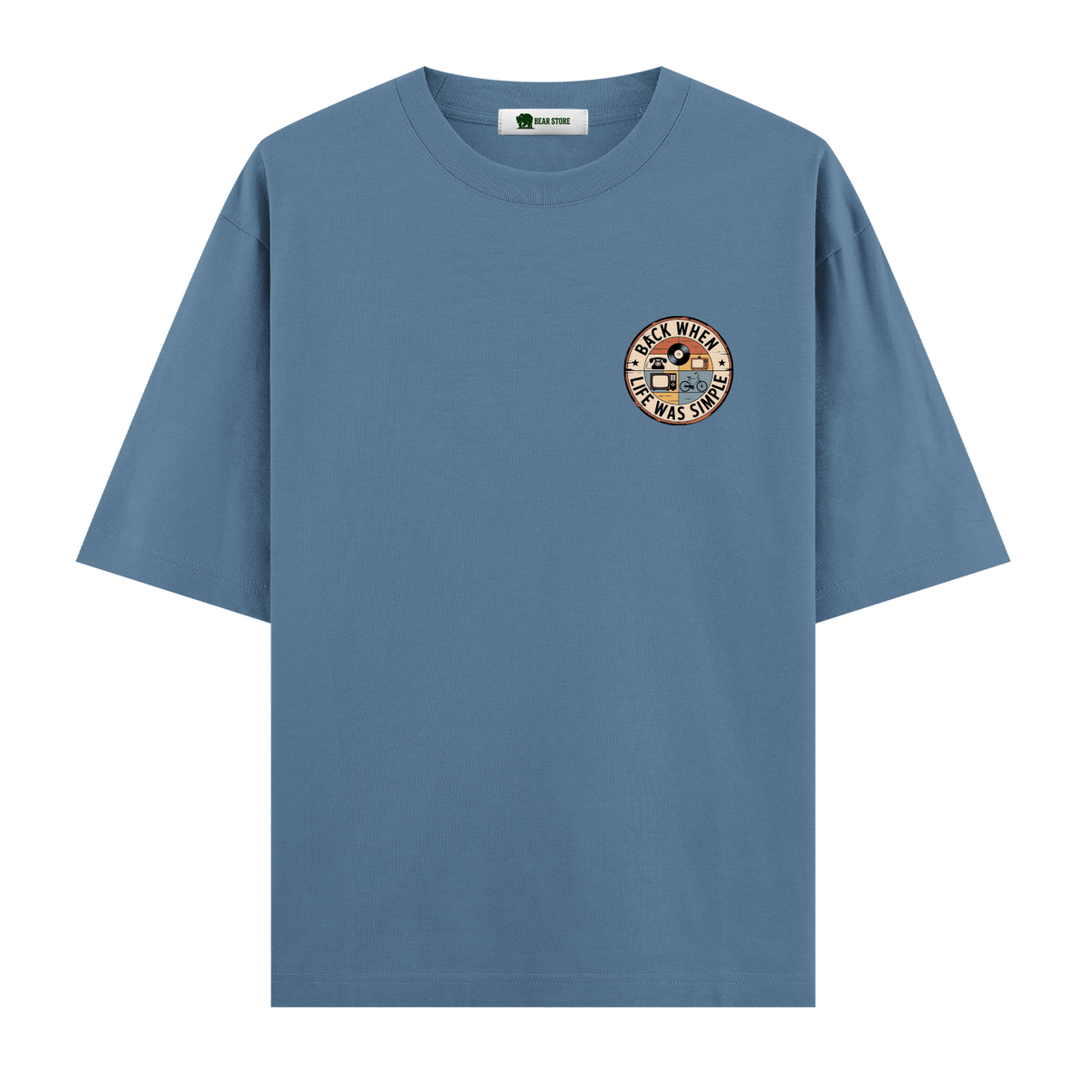 Life Was Simple - Oversize T-shirt