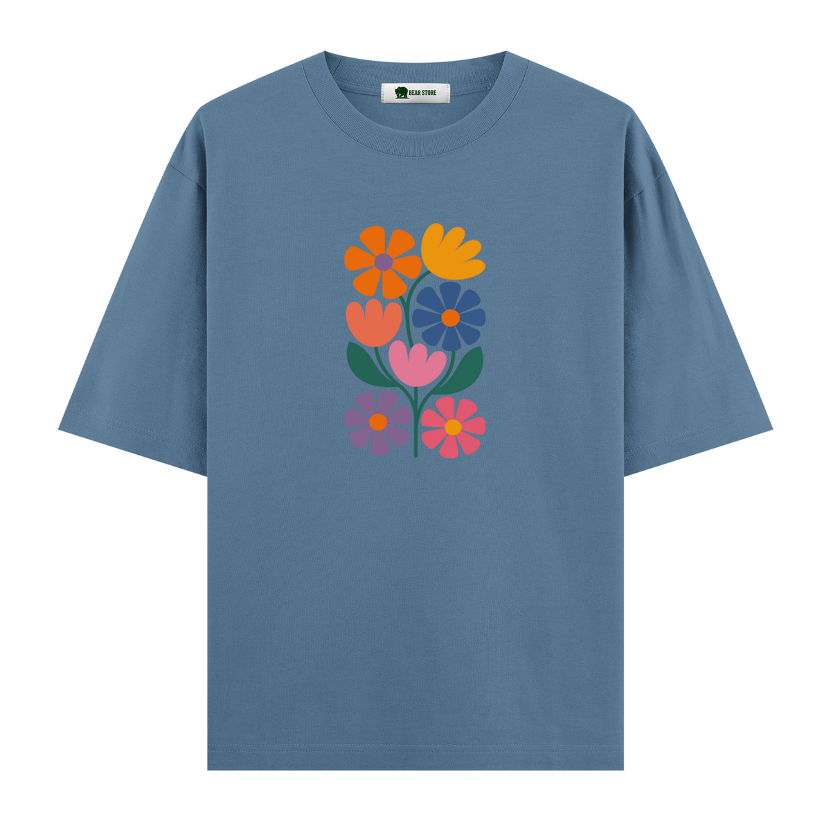 Flowers - Oversize T-shirt