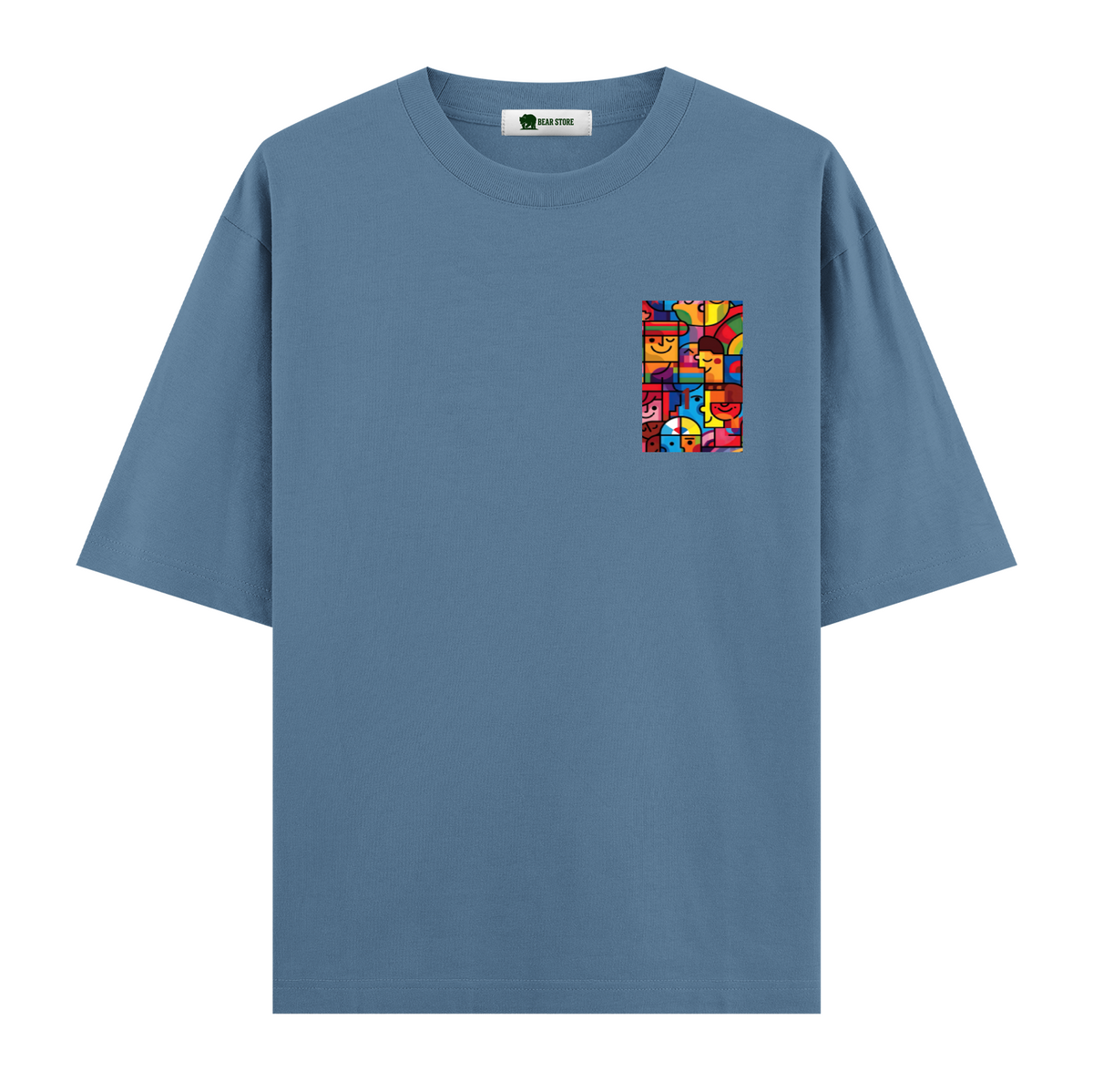 Cubist Society - Oversize T-shirt