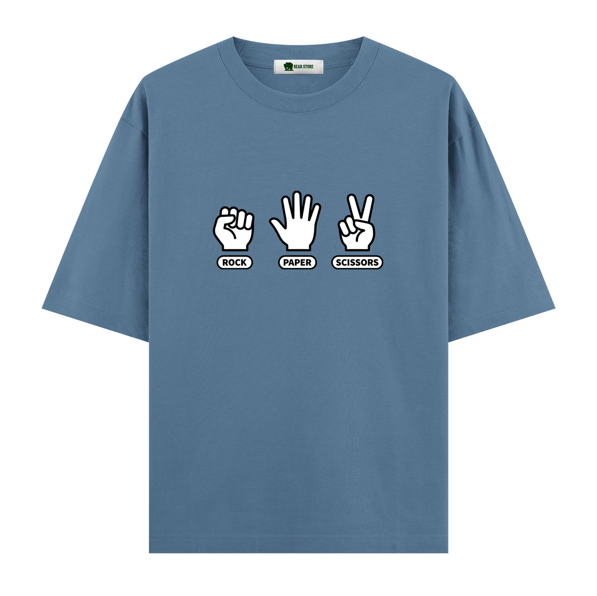 Rock Paper Scissors - Oversize T-shirt