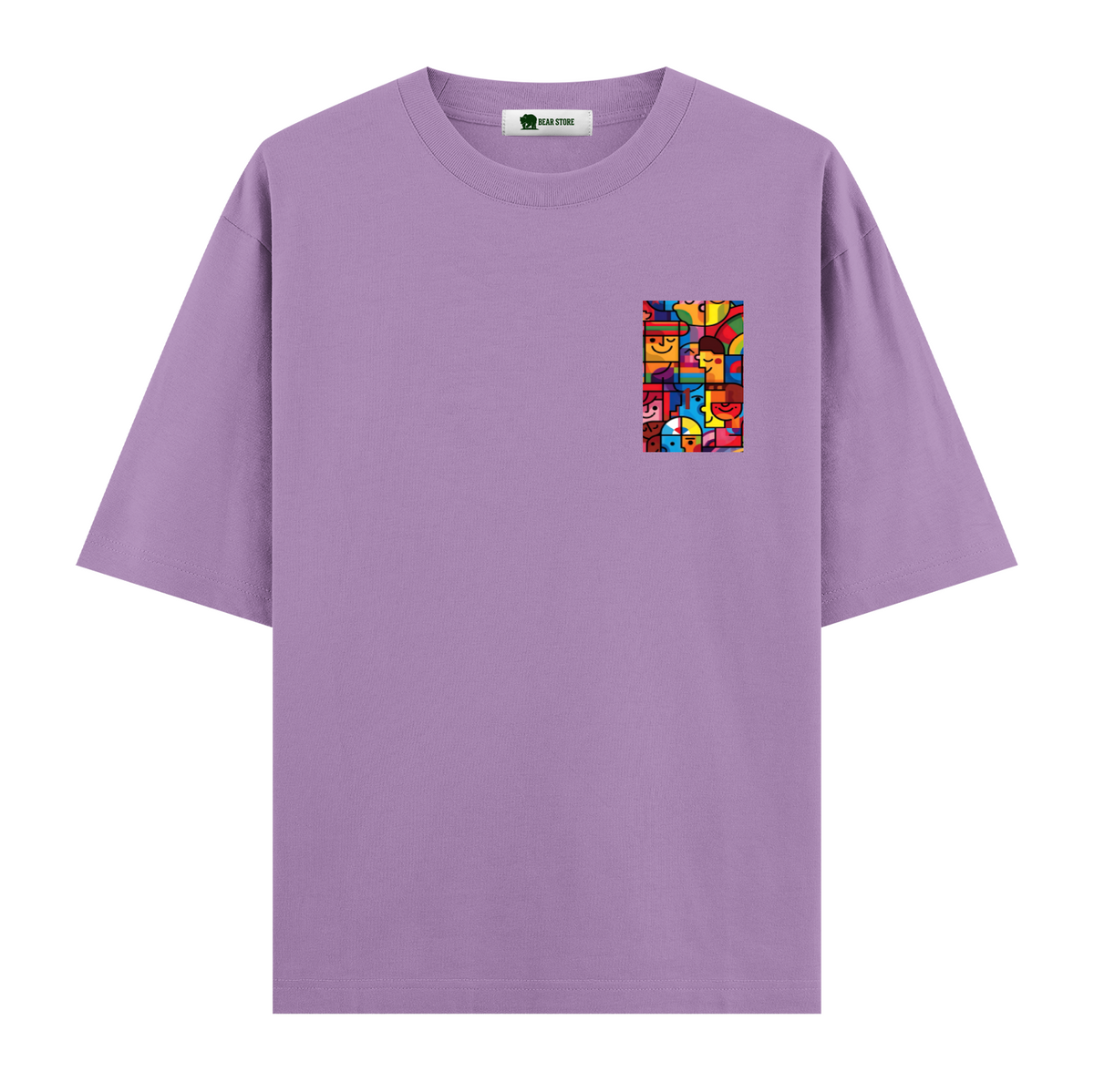 Cubist Society - Oversize T-shirt