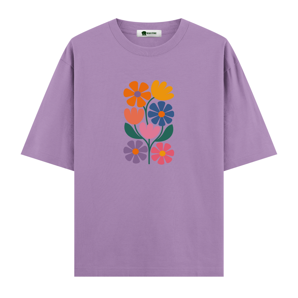 Flowers - Oversize T-shirt