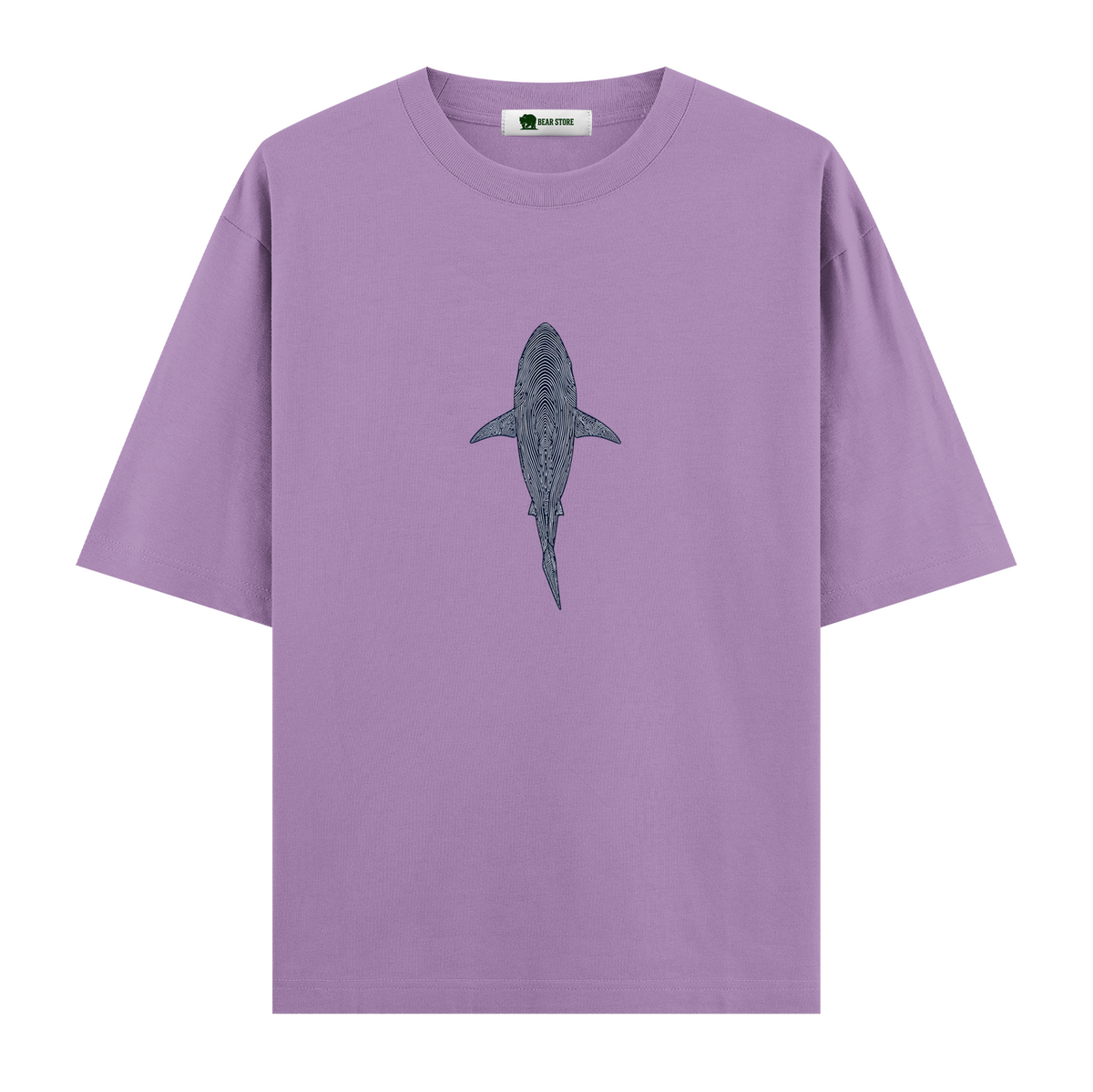 Shark Draw - Oversize T-shirt