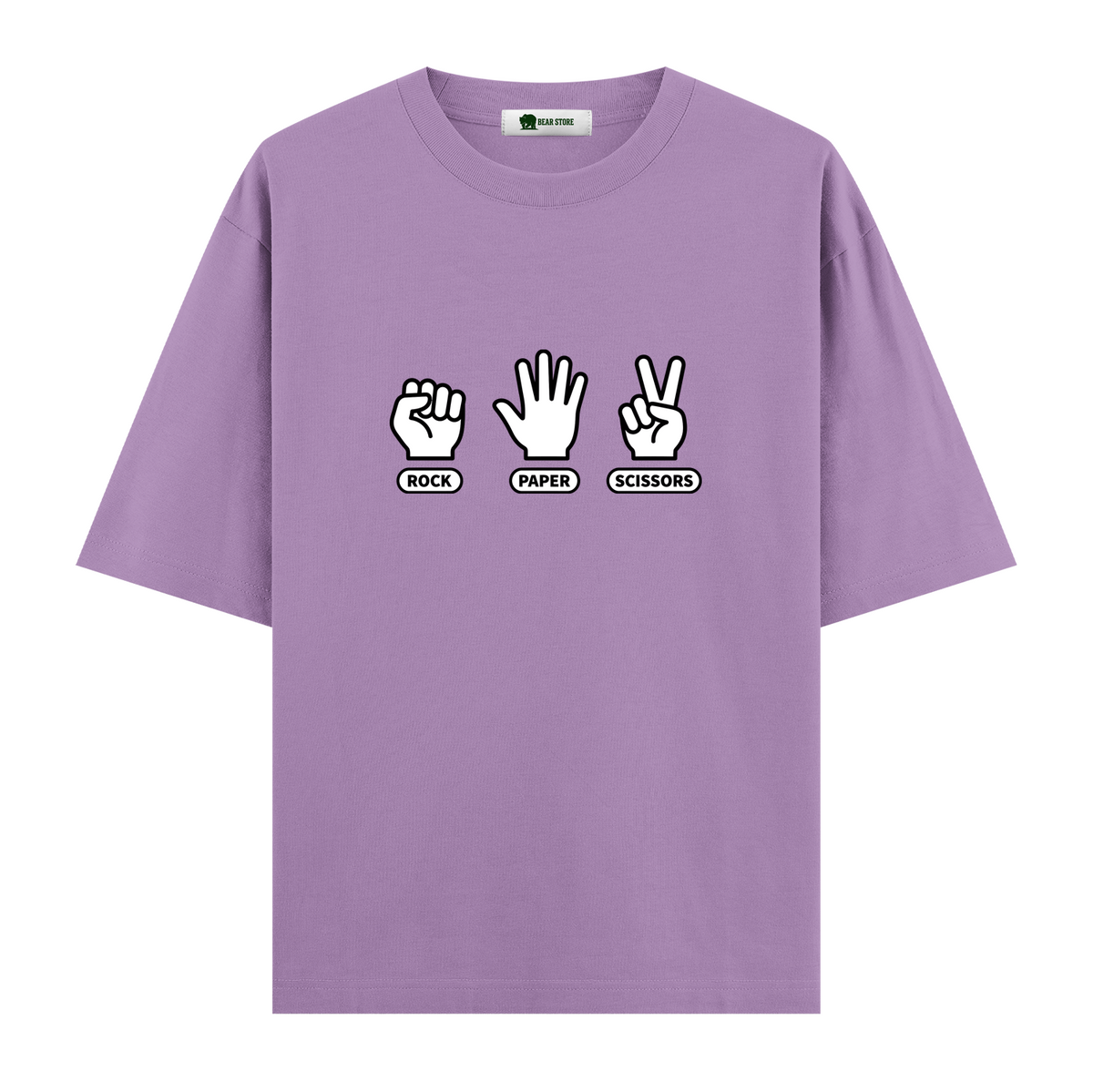 Rock Paper Scissors - Oversize T-shirt