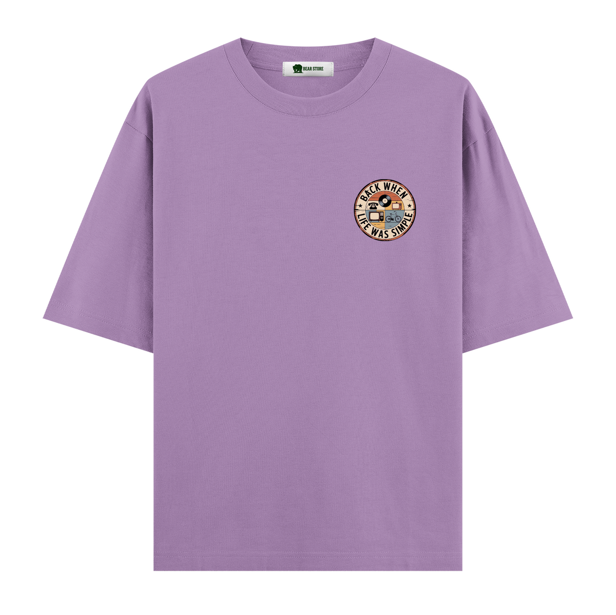 Life Was Simple - Oversize T-shirt