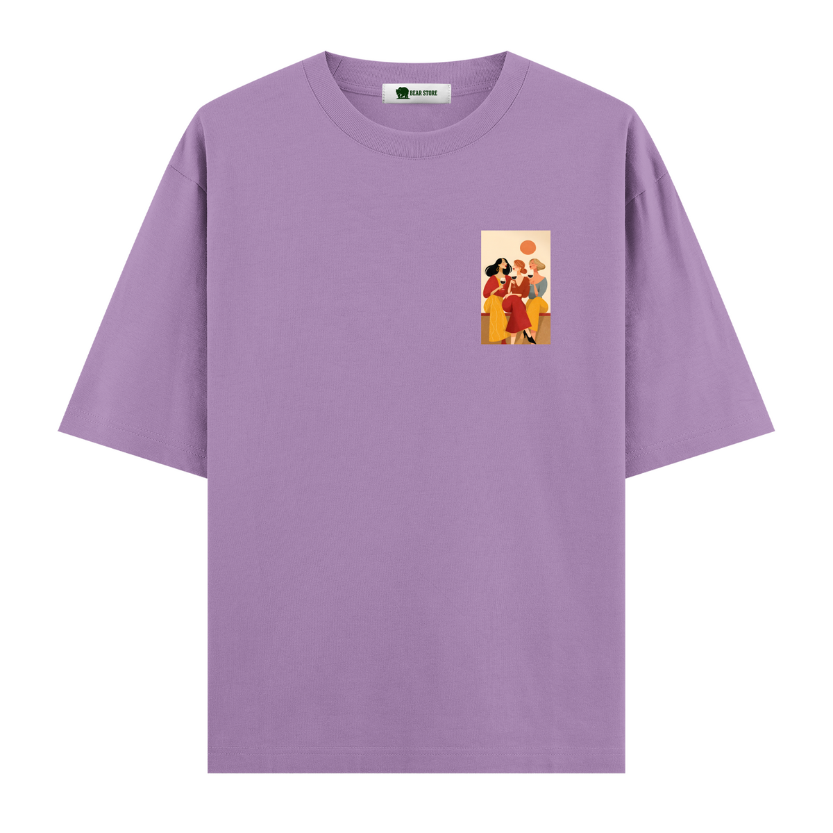 Wine O'Clock - Oversize T-shirt