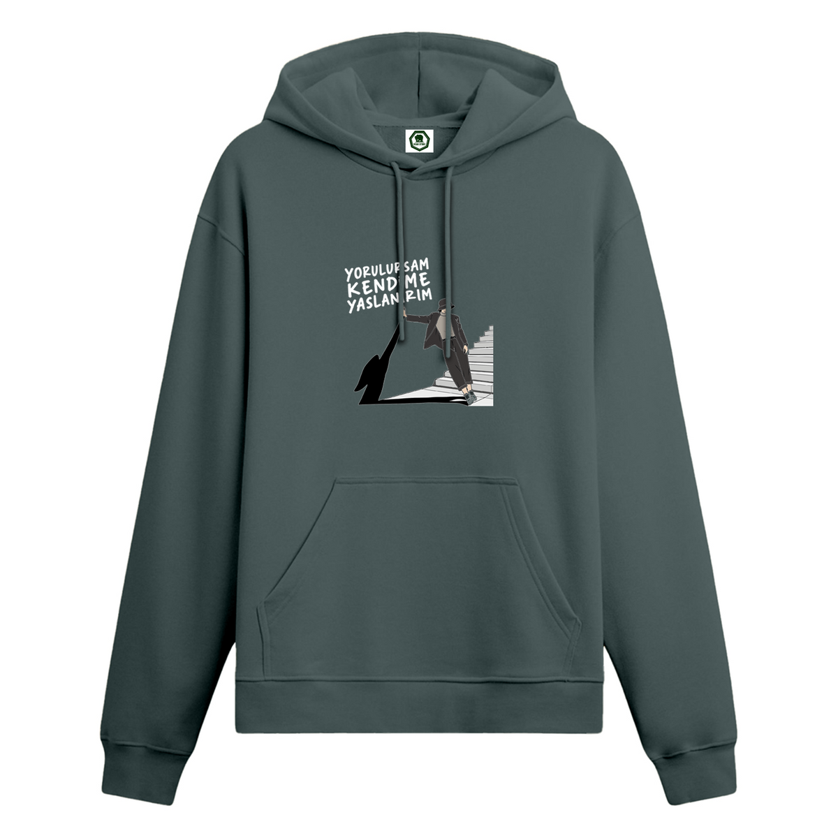 Yorulursam Kendime Yaslanırım - Oversize Hoodie