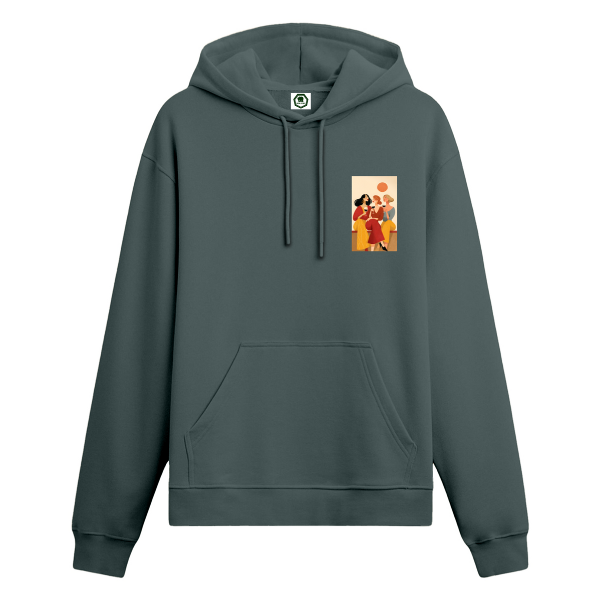 Wine O'Clock - Oversize Hoodie