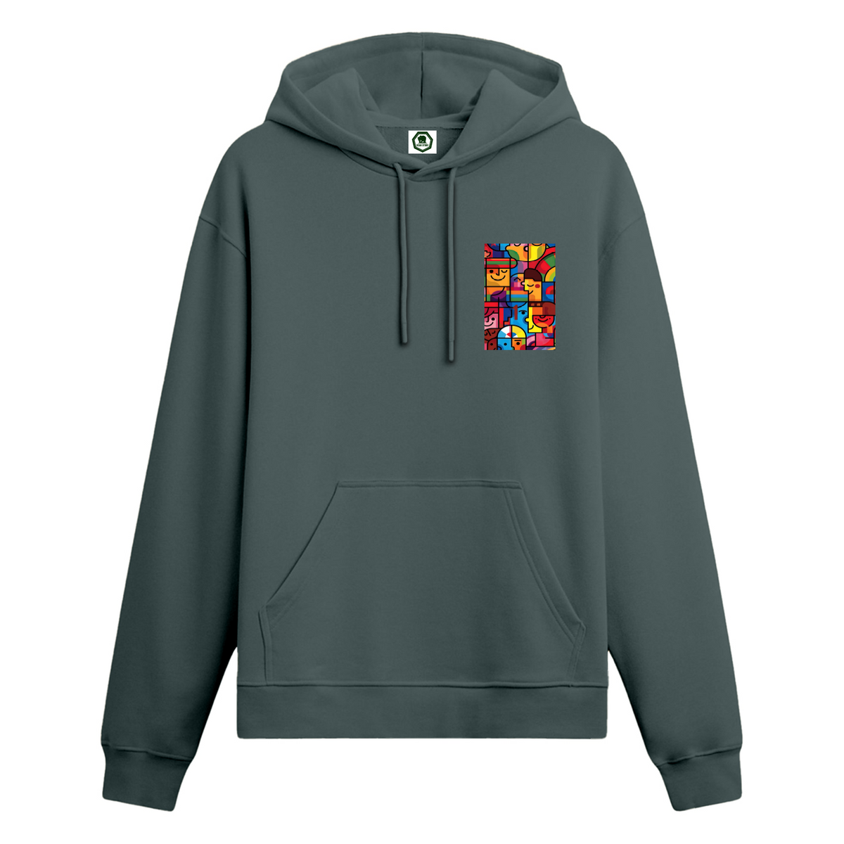 Cubist Society - Oversize Hoodie
