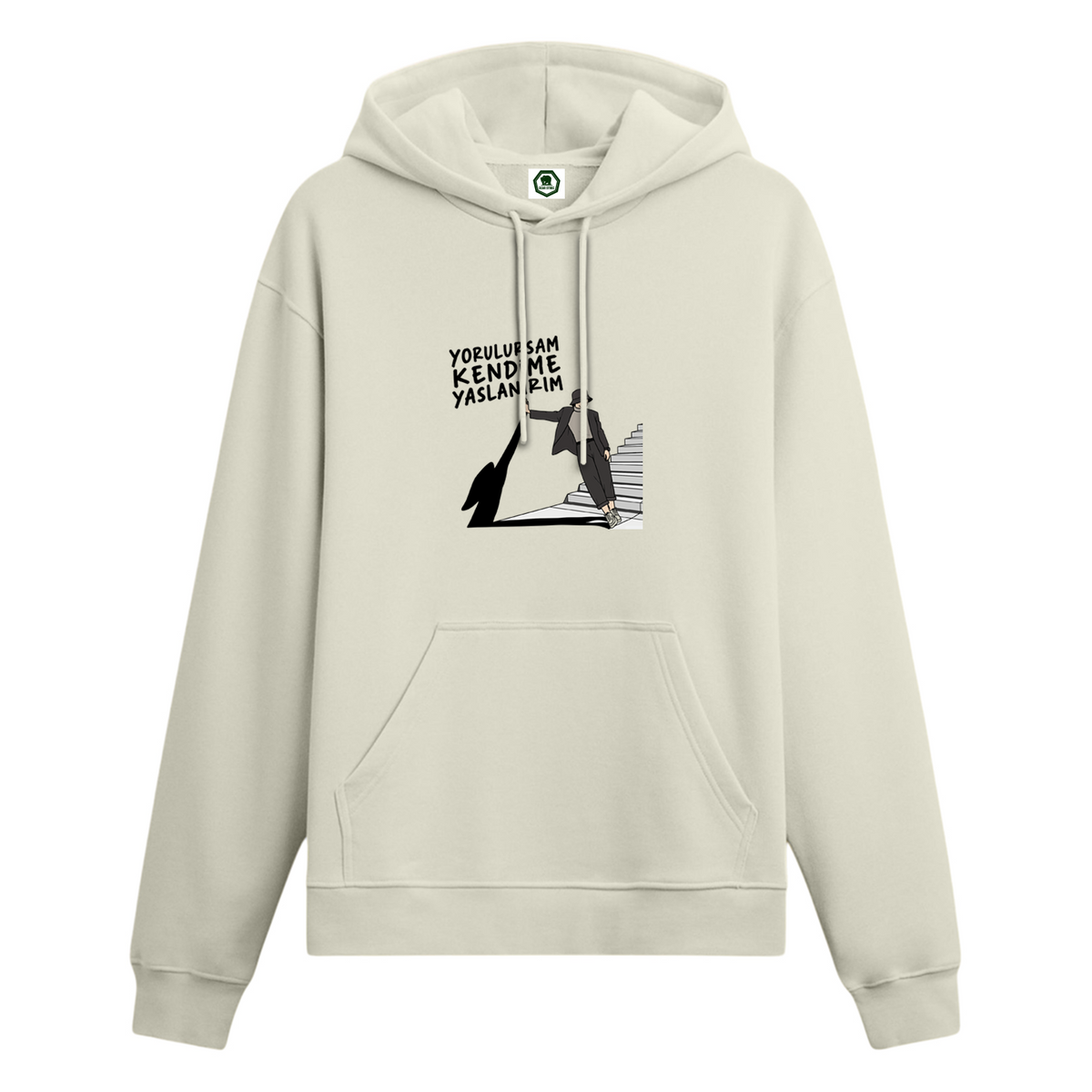 Yorulursam Kendime Yaslanırım - Oversize Hoodie