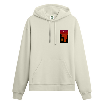 Crimson Lights - Oversize Hoodie