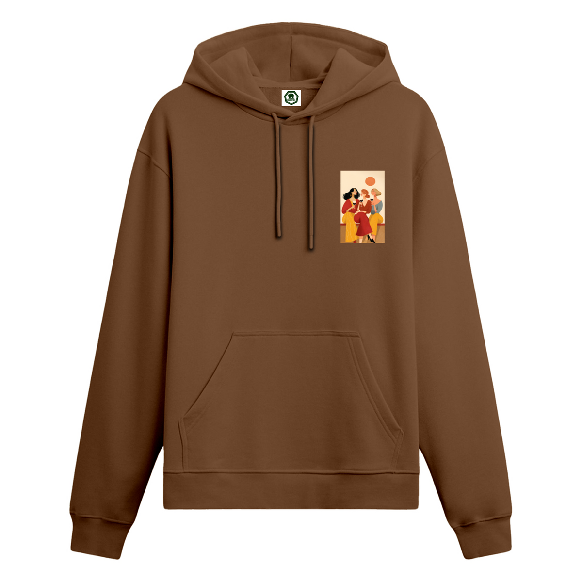 Wine O'Clock - Oversize Hoodie
