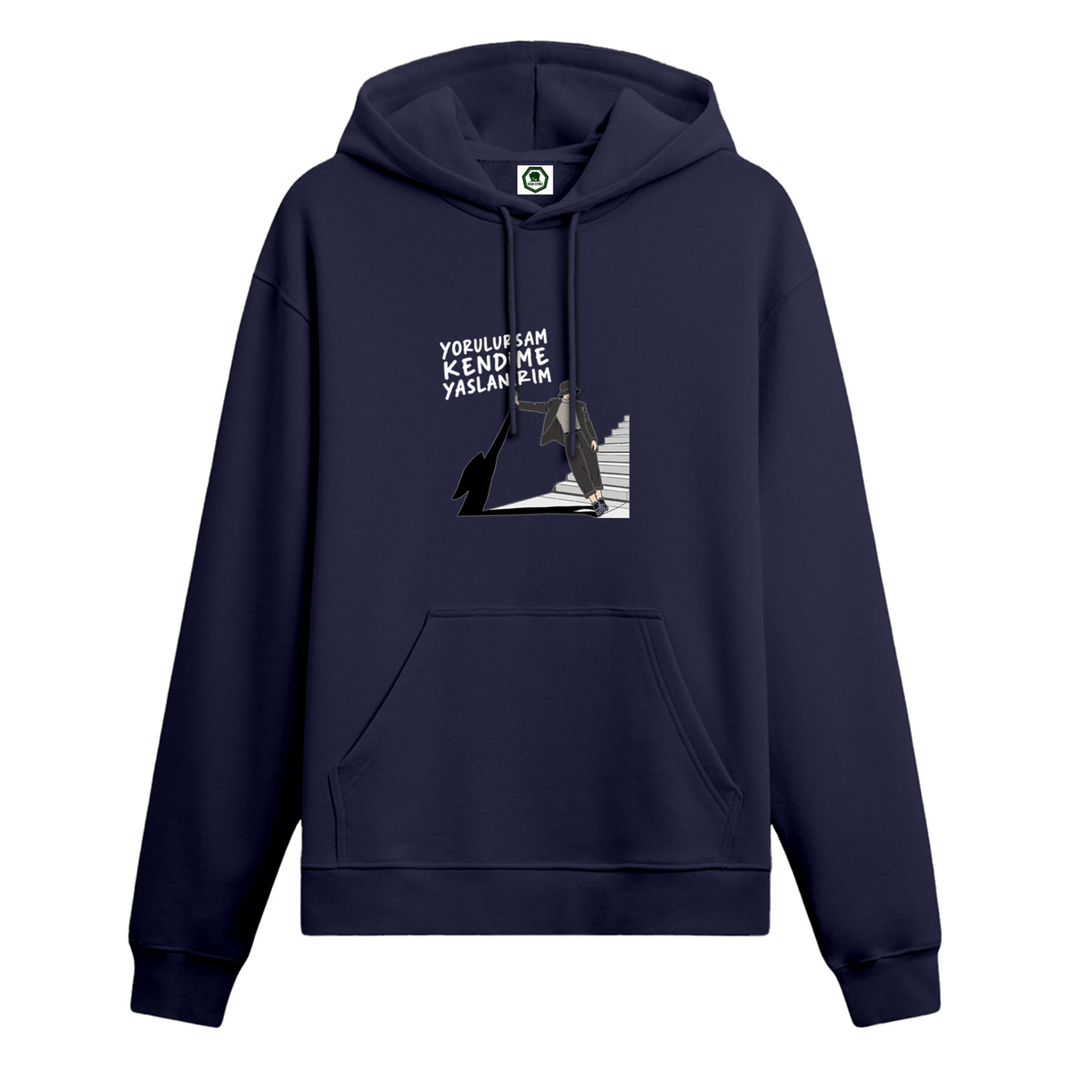 Yorulursam Kendime Yaslanırım - Oversize Hoodie