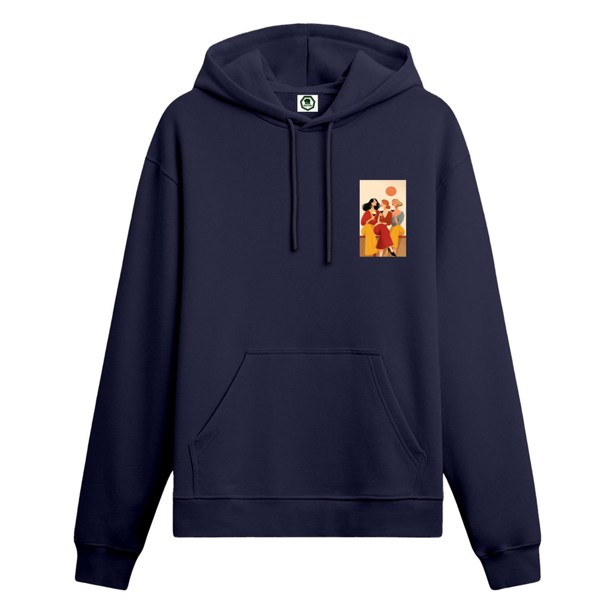 Wine O'Clock - Oversize Hoodie