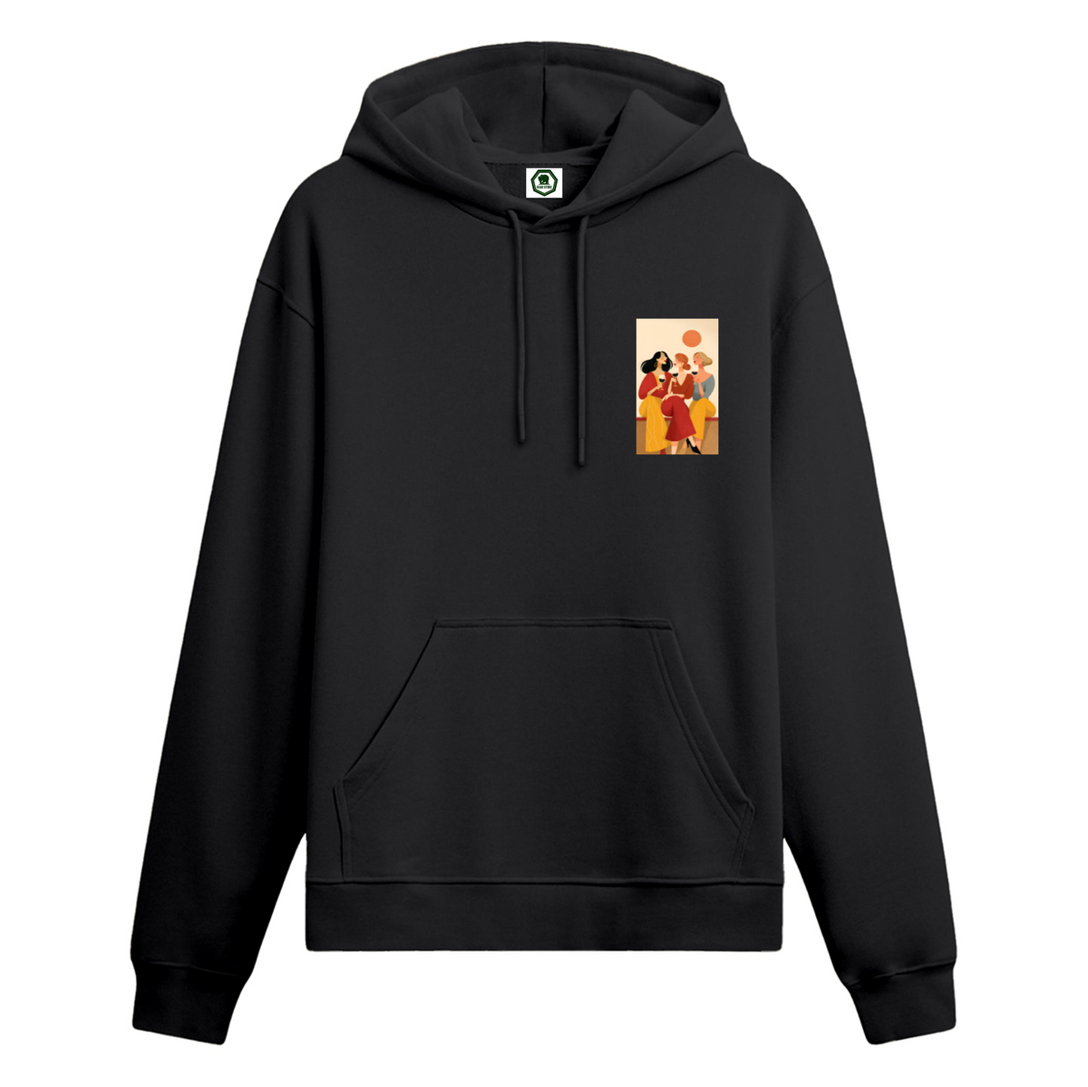 Wine O'Clock - Oversize Hoodie