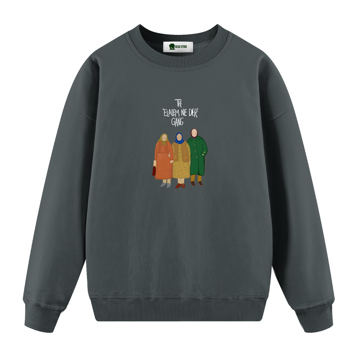 The Elalem Ne Der Gang - Oversize Sweatshirt