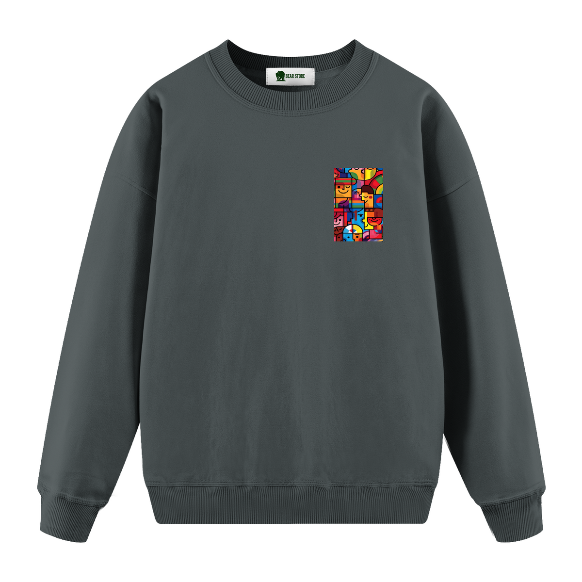 Cubist Society - Oversize Sweatshirt