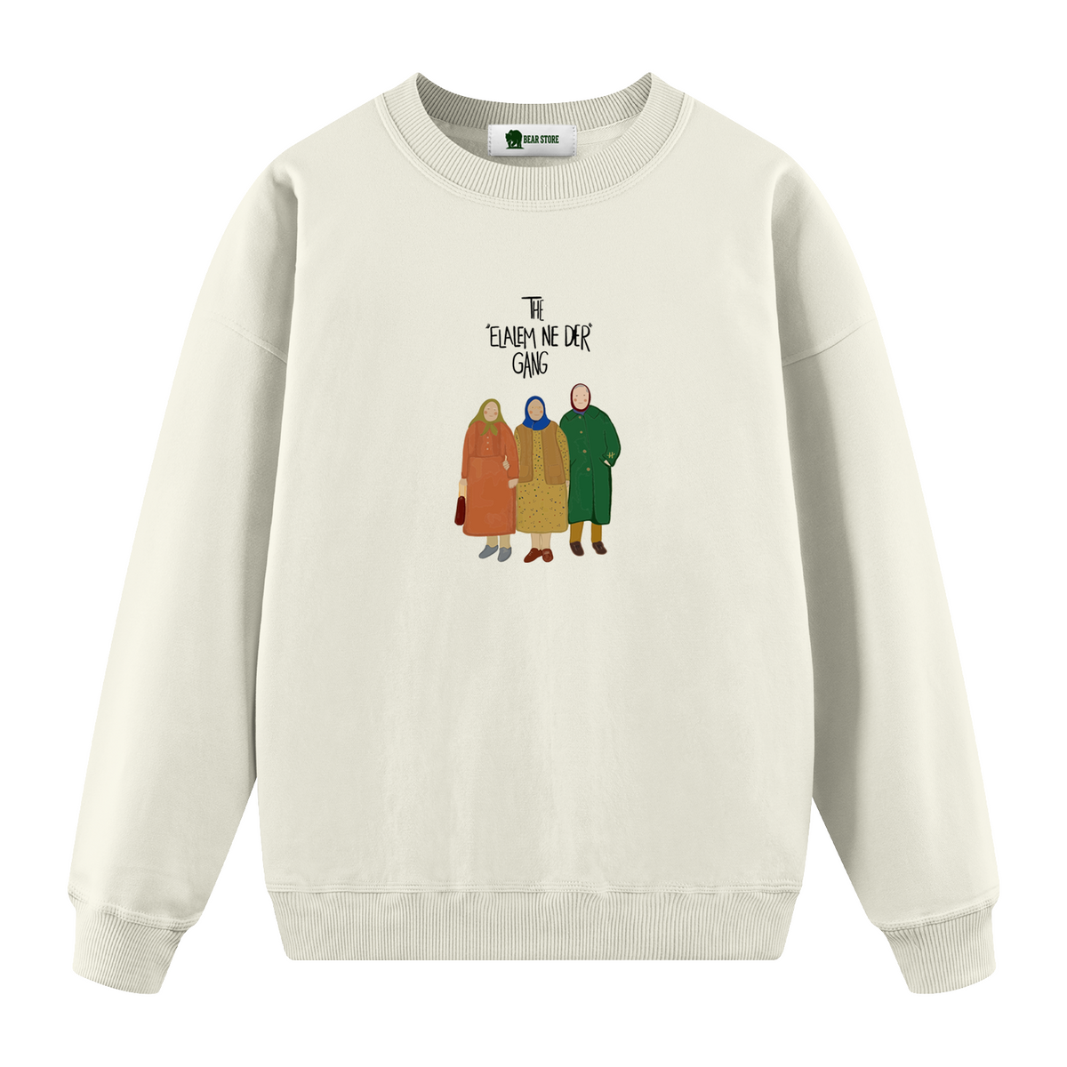 The Elalem Ne Der Gang - Oversize Sweatshirt