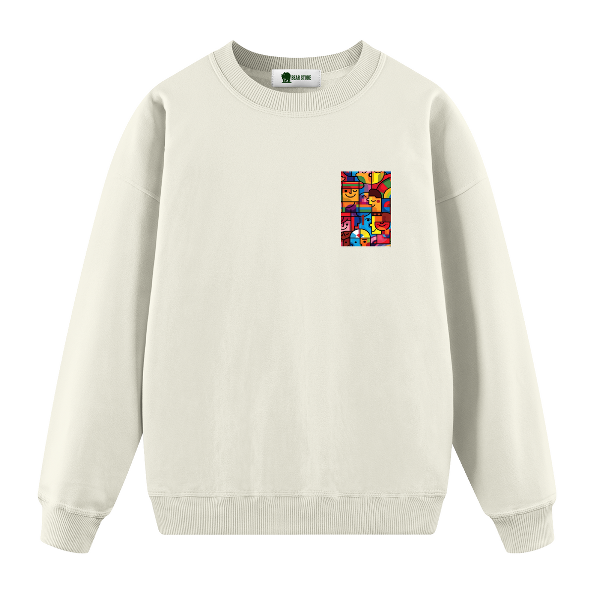 Cubist Society - Oversize Sweatshirt