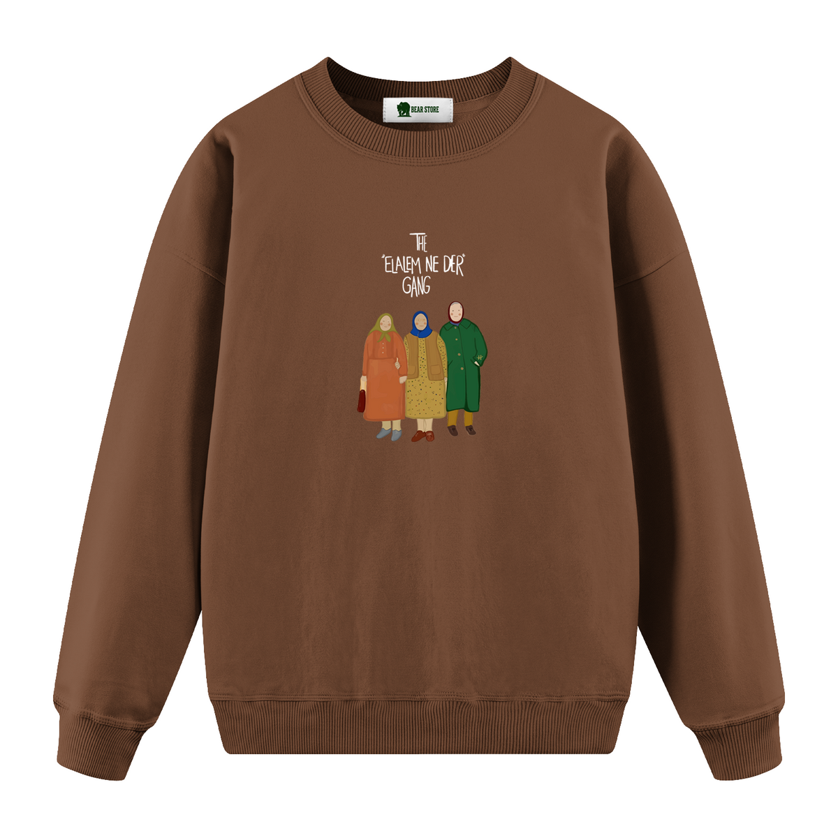 The Elalem Ne Der Gang - Oversize Sweatshirt