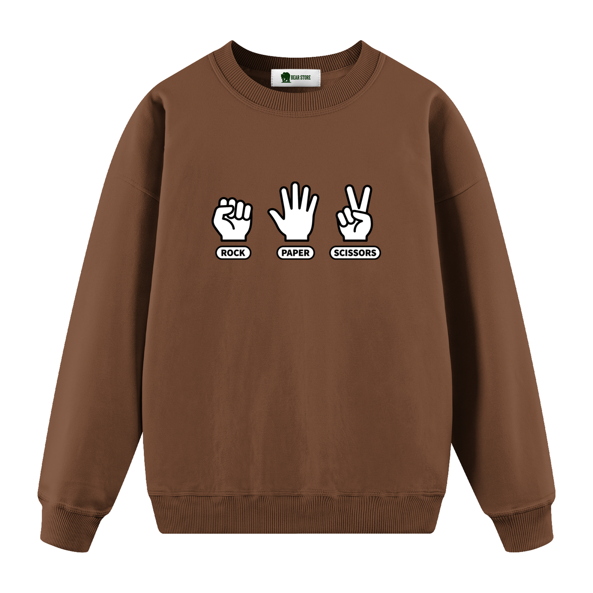 Rock Paper Scissors - Oversize Sweatshirt