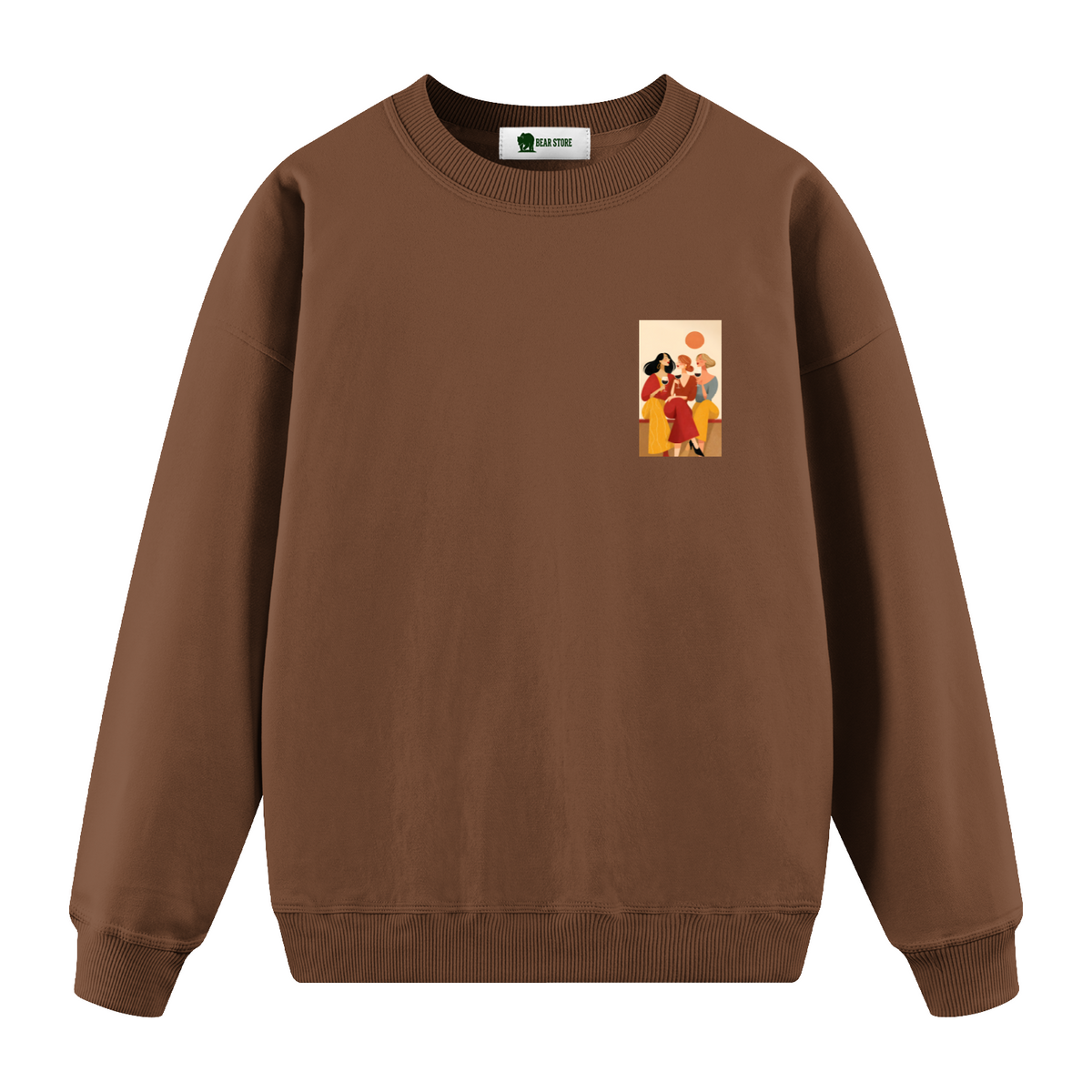 Wine O'Clock - Oversize Sweatshirt