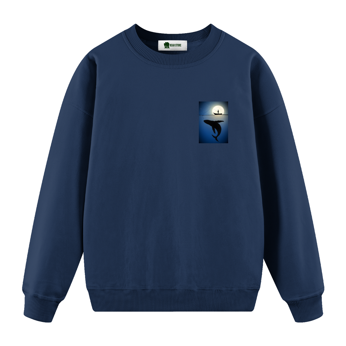 Deep Blue - Oversize Sweatshirt