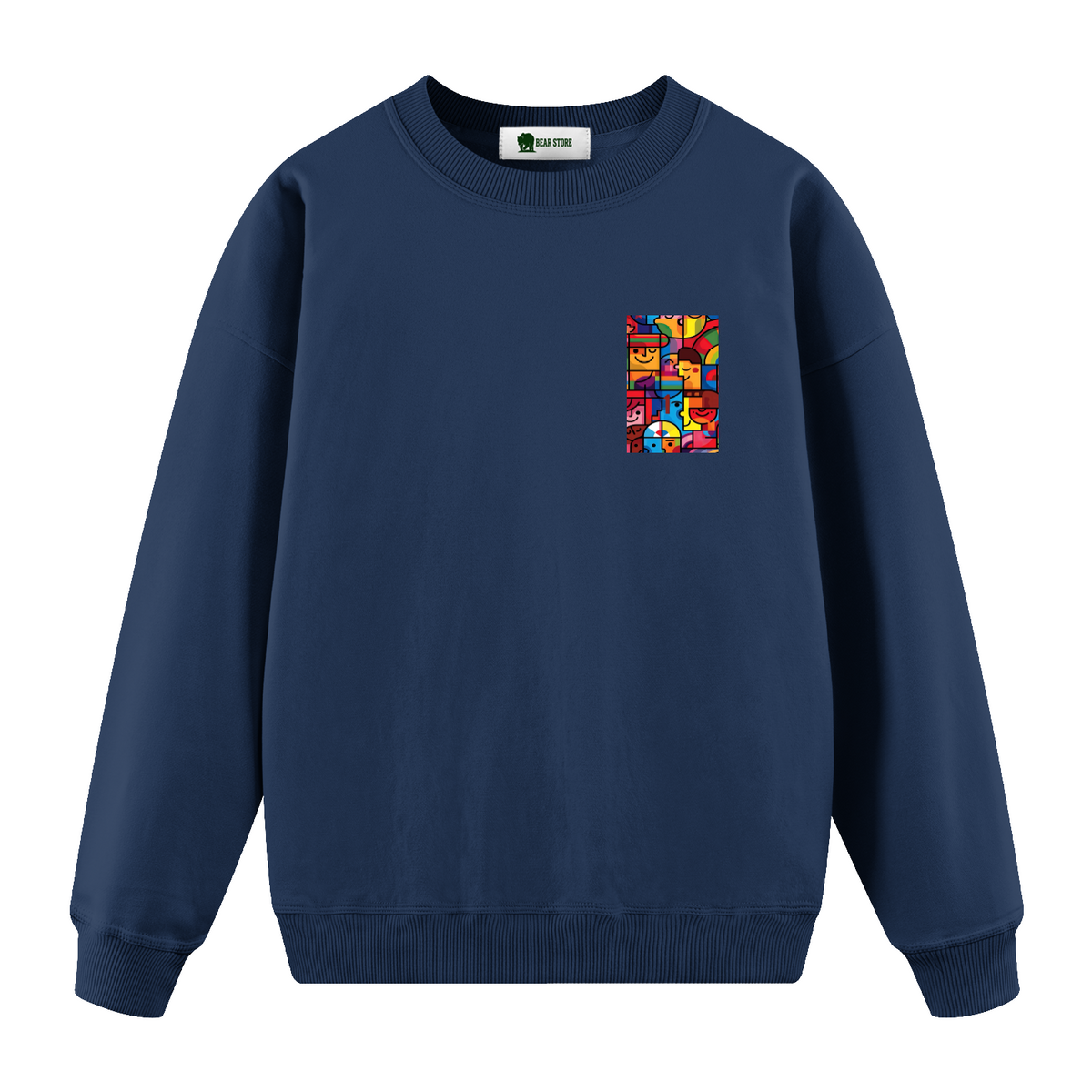 Cubist Society - Oversize Sweatshirt