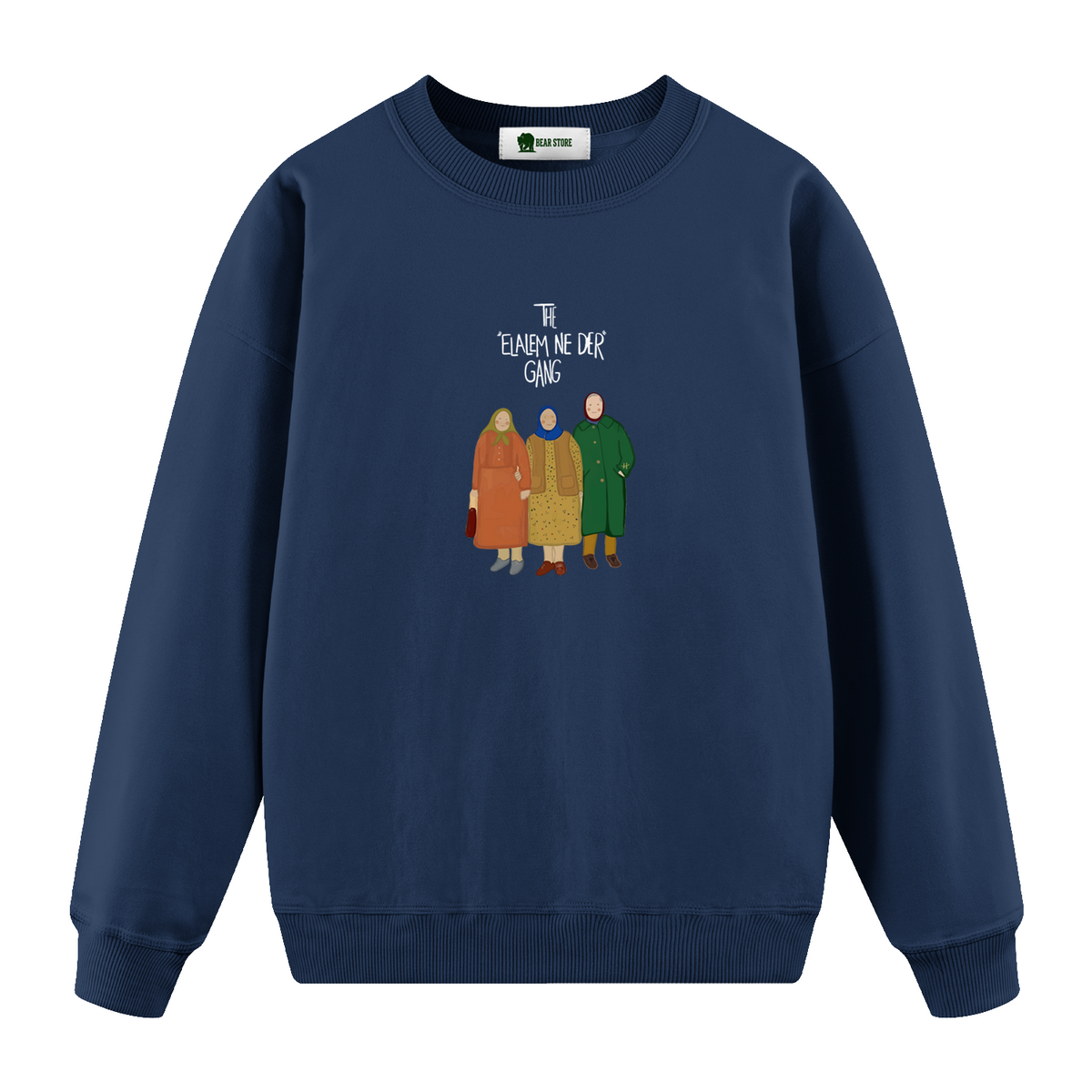 The Elalem Ne Der Gang - Oversize Sweatshirt