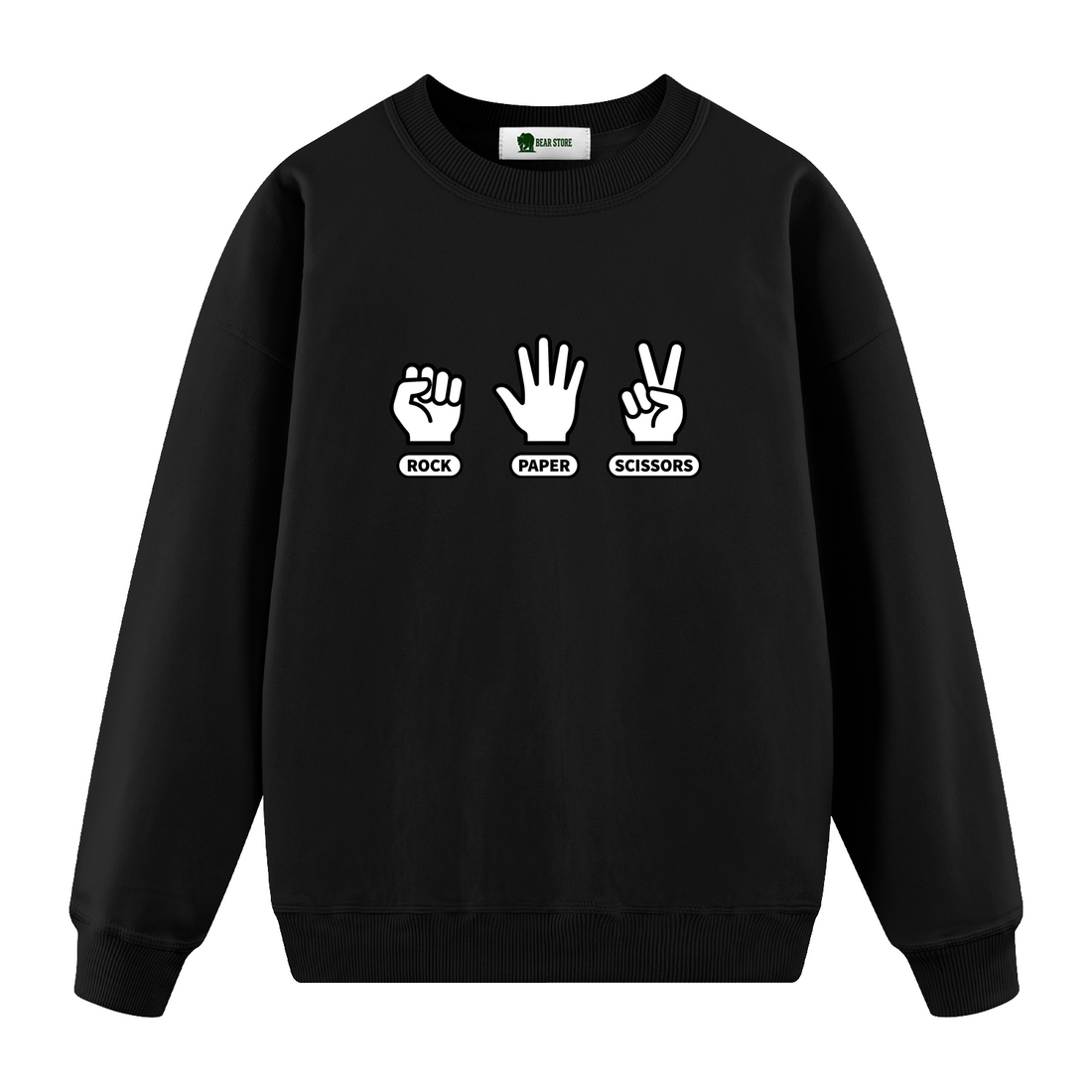 Rock Paper Scissors - Oversize Sweatshirt