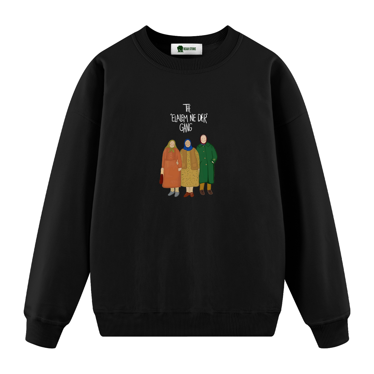 The Elalem Ne Der Gang - Oversize Sweatshirt