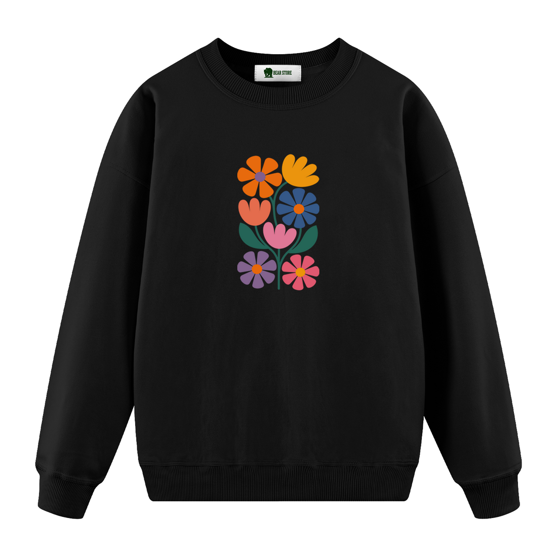 Flowers - Oversize Sweatshirt