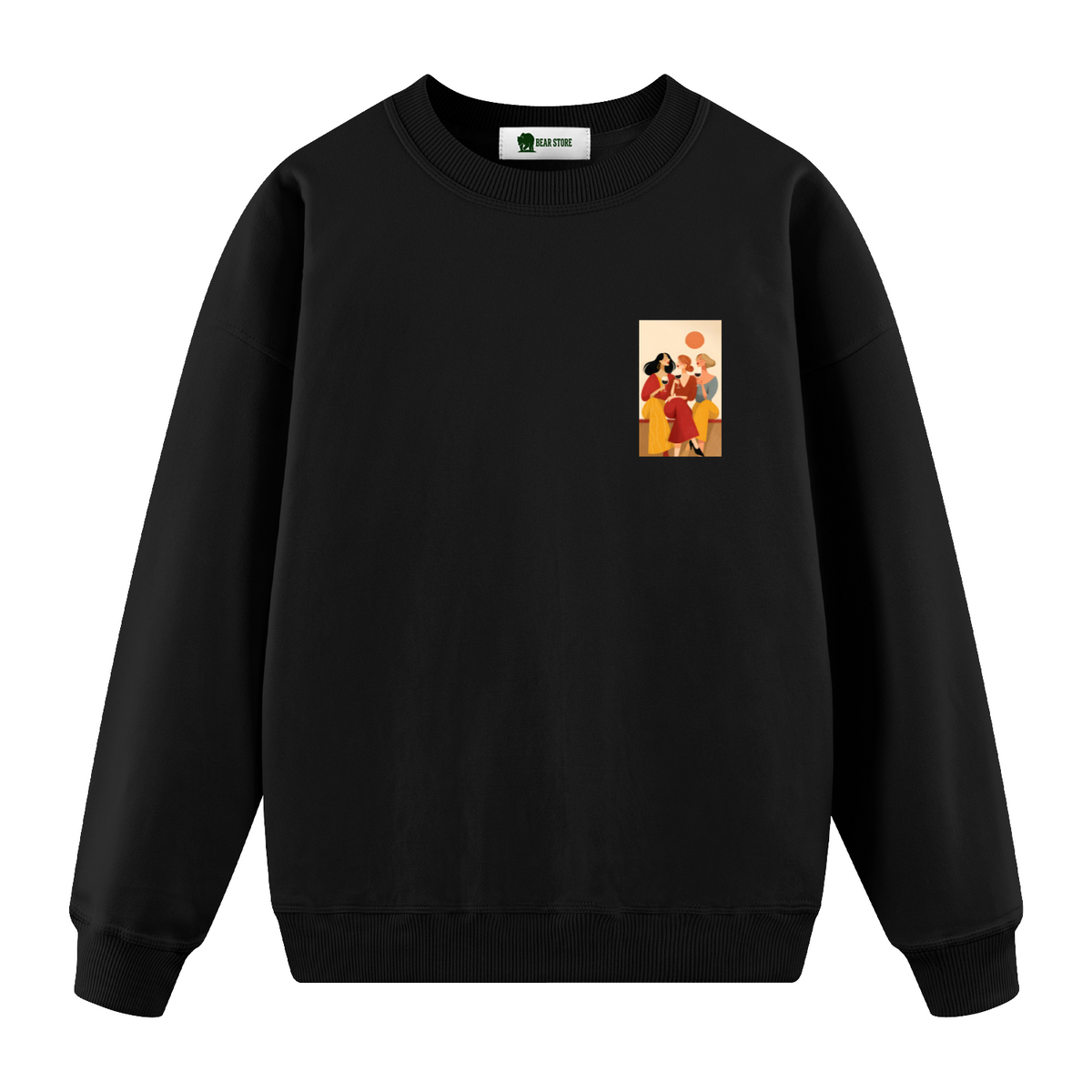 Wine O'Clock - Oversize Sweatshirt