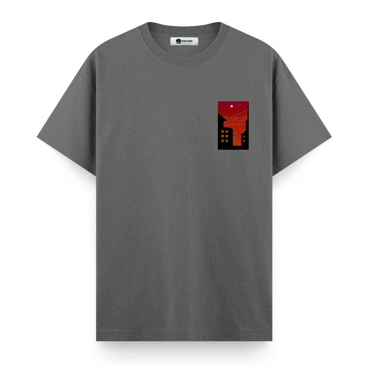 Crimson Lights - Regular T-shirt