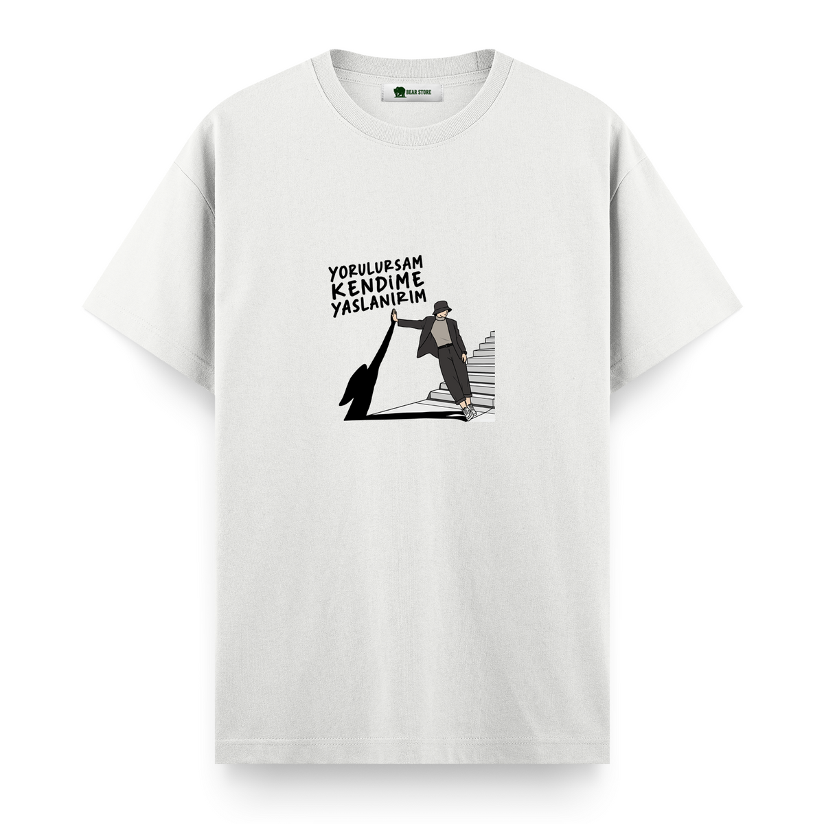Yorulursam Kendime Yaslanırım - Regular T-shirt