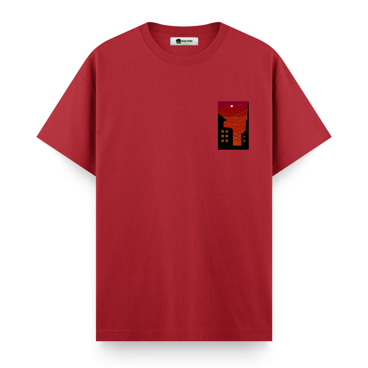 Crimson Lights - Regular T-shirt