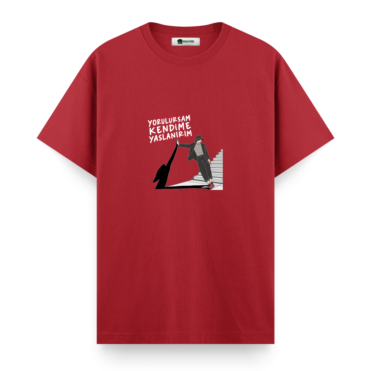 Yorulursam Kendime Yaslanırım - Regular T-shirt