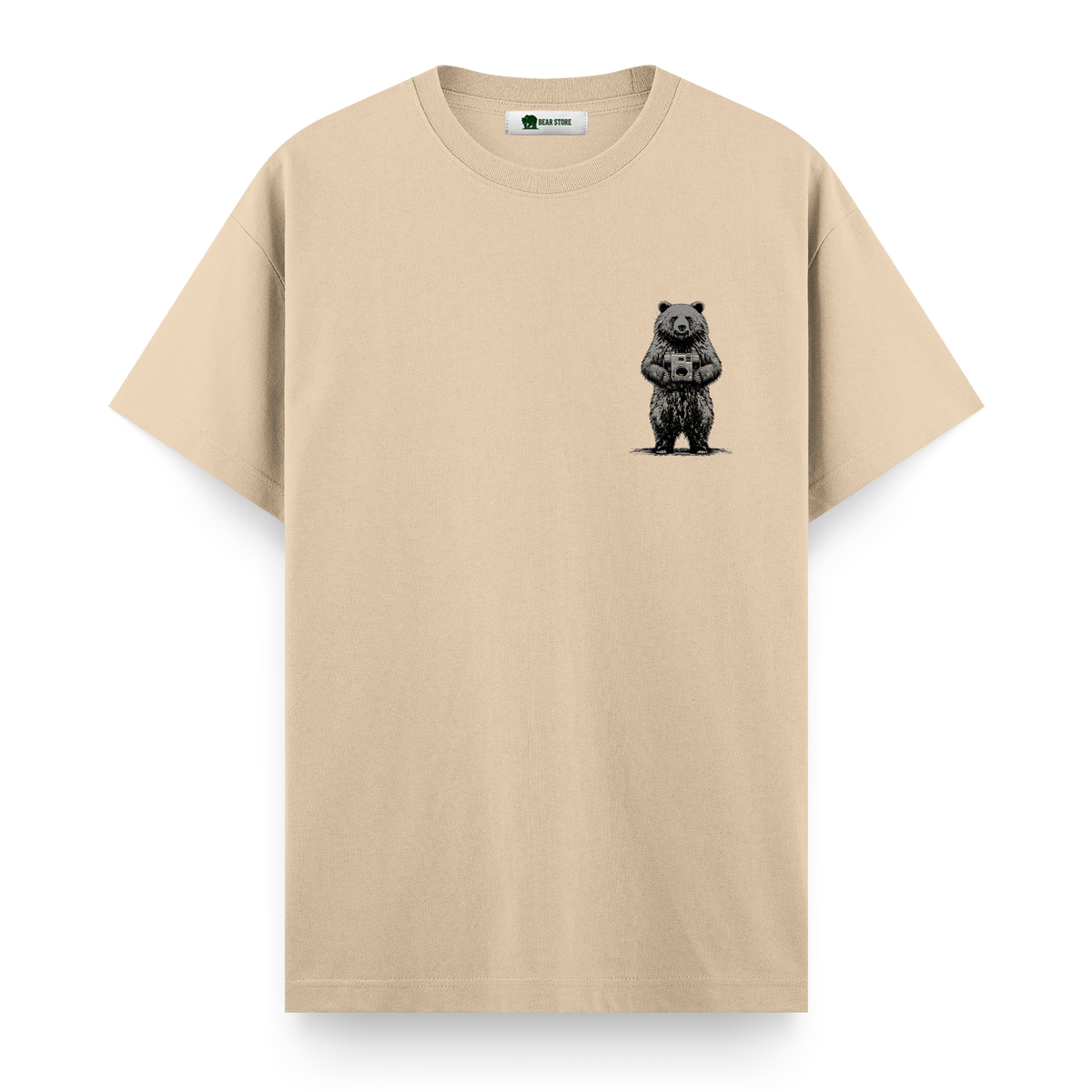 Shutter Bear - Regular T-shirt