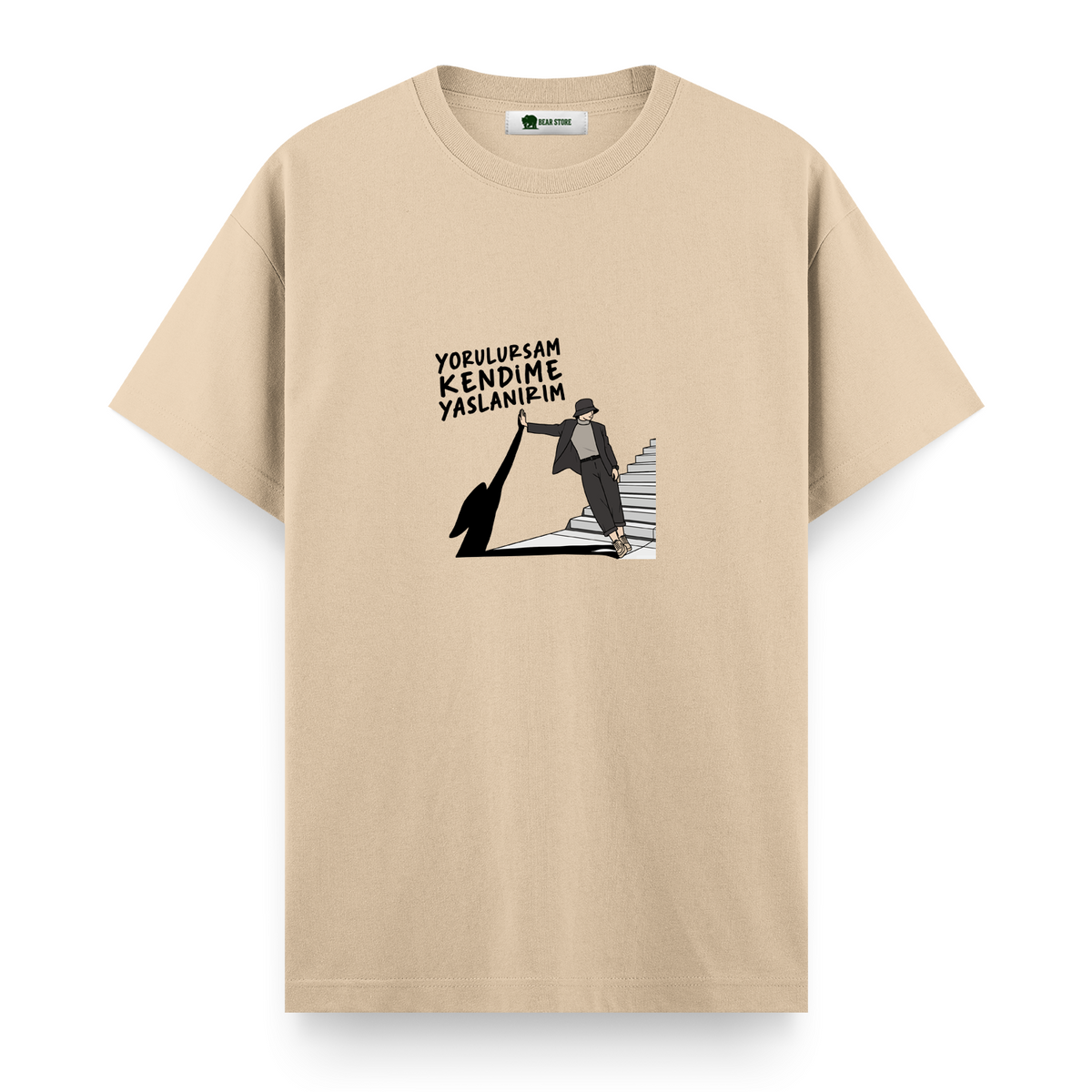 Yorulursam Kendime Yaslanırım - Regular T-shirt