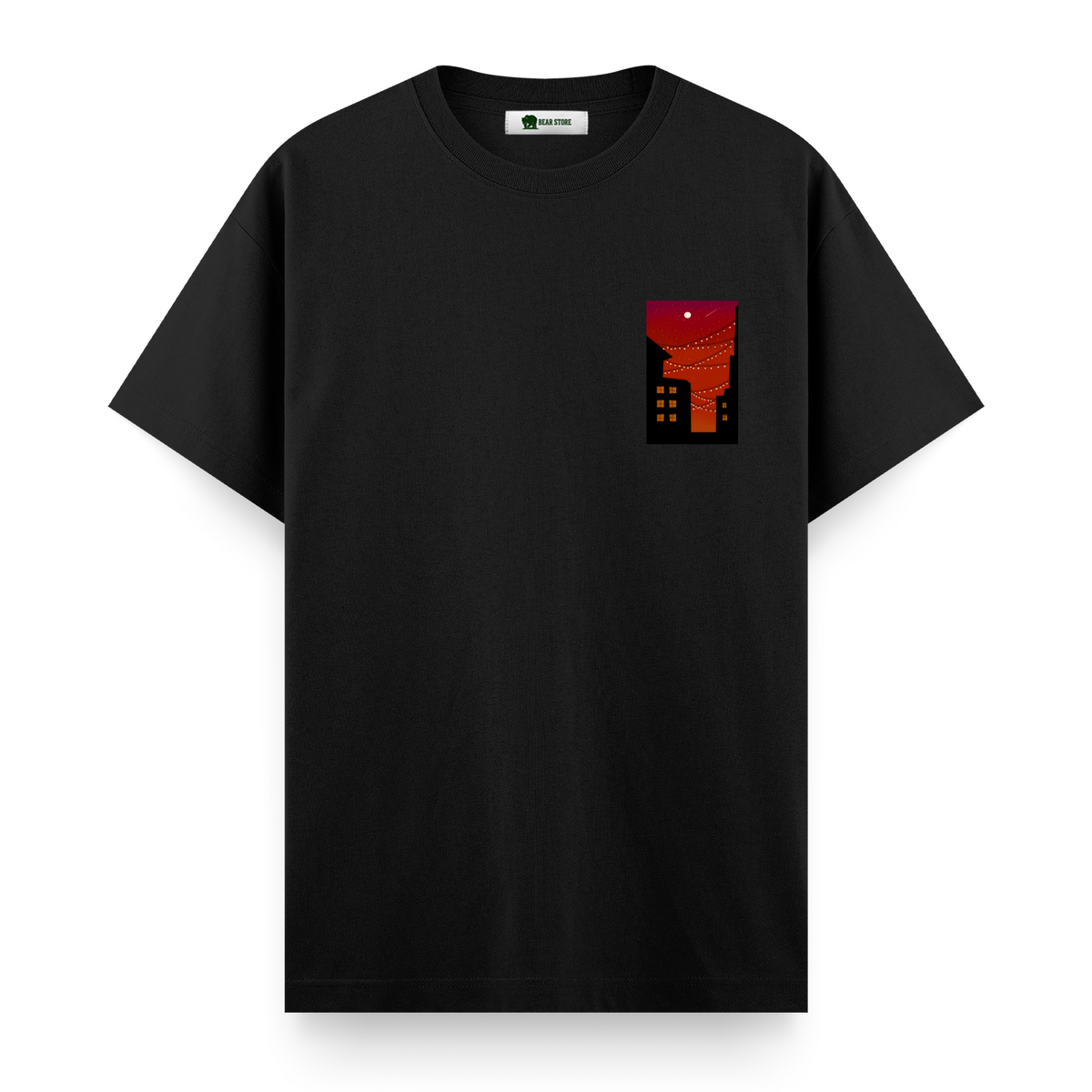 Crimson Lights - Regular T-shirt